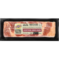 Hatfield Bacon, Cherrywood Smoked, Extra Thick Cut, 22 Ounce