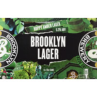 Brooklyn Brewery Beer, Hoppy Amber Lager, 6 Each