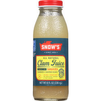 Snow's Clam Juice, 8 Fluid ounce