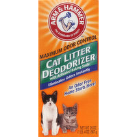 Arm & Hammer Cat Litter Deodorizer, with Activated Baking Soda, 20 Ounce