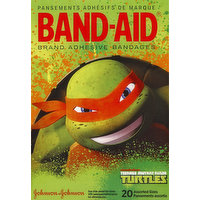 Band-Aid Bandages, Adhesive, Nickelodeon Teenage Mutant Ninja Turtles, Assorted Sizes, 20 Each