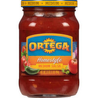 Ortega Homestyle Medium Salsa, 16 Ounce