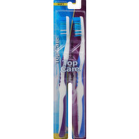 TopCare Toothbrushes, Soft, 2 Each