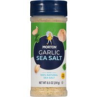 Morton Sea Salt, Garlic, 8.5 Ounce