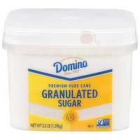 Domino Sugar, Granulated, Premium Pure Cane, 3.5 Pound