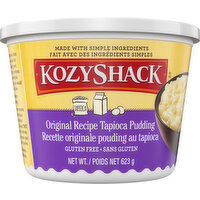 Kozy Shack Tapioca Pudding, Original Recipe, 623 Gram