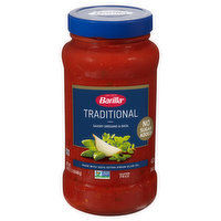 Barilla Sauce, Traditional, Savory Oregano & Basil, 24 Ounce