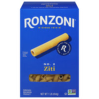 Ronzoni Ziti, No. 2, 1 Pound