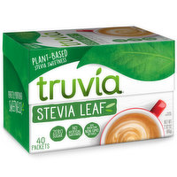 Truvia Original Calorie-Free Sweetener from the Stevia Leaf Packets, 40 Count (2.82 oz Carton), 2.82 Ounce