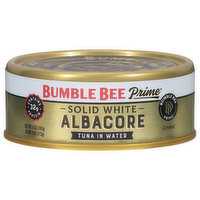 Bumble Bee Tuna in Water, Albacore, Solid White, 5 Ounce