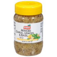 Badia Garlic, Lemon & Basil, Minced, 8 Ounce