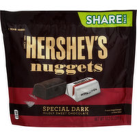 Hershey's Candy, Mildly Sweet Chocolate, Special Dark, Share Pack, 10.2 Ounce