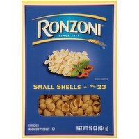 Ronzoni Small Shells, 16 Ounce
