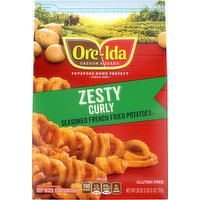 Ore-Ida French Fried Potatoes, Seasoned, Zesty Curly, 28 Ounce