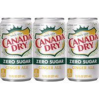 Canada Dry Ginger Ale, Diet, 7.5 Ounce