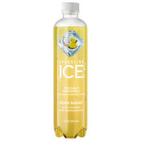 Ice Sparkling Water, Zero Sugar, Coconut Pineapple, 17 Fluid ounce