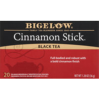 Bigelow Black Tea, Cinnamon Stick, Tea Bags, 20 Each