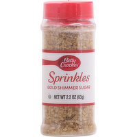 Betty Crocker Sprinkles, Gold Shimmer Sugar, 2.2 Ounce