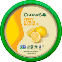 Cedar's Hommus, Zesty Lemon, 8 Ounce