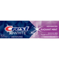 Crest Toothpaste, Fluoride Anticavity, Radiant Mint, 2.7 Ounce