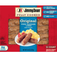 Jimmy Dean Pork Sausage Links, Original, 12 Each