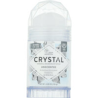 Crystal Deodorant, Unscented, 4.25 Ounce