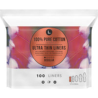 L. Liners, Regular, Ultra Thin, 100 Each