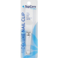 TopCare Nail Clip, with File, Deluxe, 1 Each