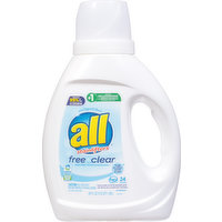 all Detergent, Free Clear, 36 Fluid ounce