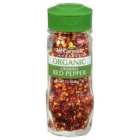 McCormick Gourmet Red Pepper, Organic, Crushed, 1.12 Ounce
