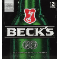 Beck's Beer, Pure Malt, 12 Each