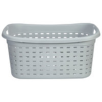 Sterilite Laundry Basket, Weave, Cement, 1 Each