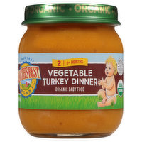 Earth's Best Baby Food,Vegetable Turkey Dinner, 2 (6+ Months), 4 Ounce