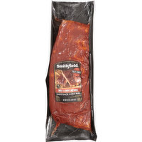 Smithfield Pork Ribs, Baby Back, Sweet & Smoky BBQ Sauce, 38 Ounce