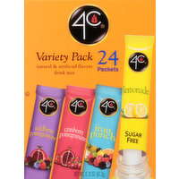 4C Drink Mix, Variety Pack, 24 Each