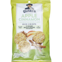 Quaker Rice Crisps, Apple Cinnamon, 3.52 Ounce