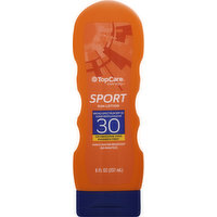 TopCare Sun Lotion, Sport, Broad Spectrum SPF 30, 8 Ounce