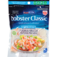 TransOcean Imitation Lobster, Lobster Classic, Chunk Style, 8 Ounce