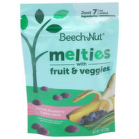 Beech-Nut Melties, with Fruit & Veggies, Banana, Blueberry & Green Bean, 1 Ounce