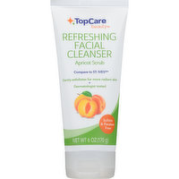 TopCare Refreshing Facial Cleanser Apricot Scrub, 6 Ounce