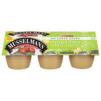 Musselman's Unsweetened Apple Sauce, 6 Each