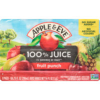 Apple & Eve 100% Juice, Fruit Punch, 8 Each