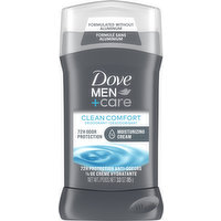 Dove Men+Care Deodorant, Clean Comfort, 3 Ounce