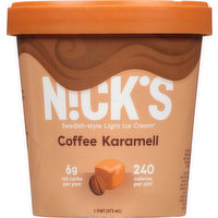 Nick's Ice Cream, Coffee Karamell, 1 Pint