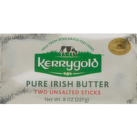 Kerrygold Butter Sticks, Pure Irish, Unsalted, 2 Each