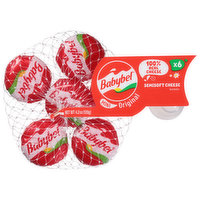 Babybel Semisoft Cheese, Original, Mini, 6 Each