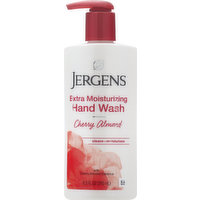 Jergens Hand Wash, Cherry Almond, Extra Moisturizing, 8.3 Ounce