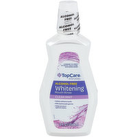 TopCare Alcohol Free Whitening Mouth Rinse, Clean Mint, 32 Fluid ounce