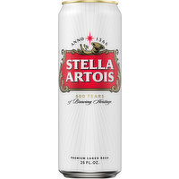 Stella Artois Beer, Lager, Premium, 25 Fluid ounce