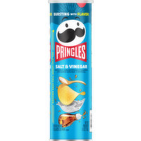 Pringles Potato Crisps, Salt & Vinegar, 5.5 Ounce